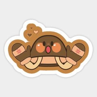 Cozy Spice Mushroom Sticker